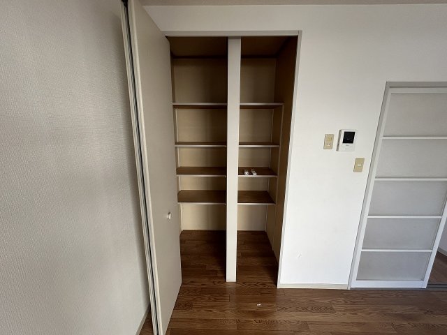 収納　収納のためのスペースです