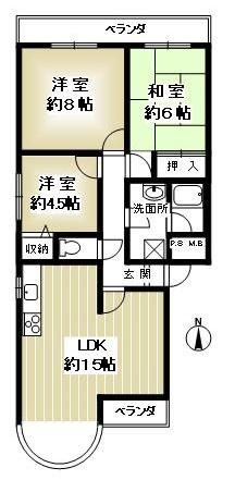 SUN FORE甲子園の間取り