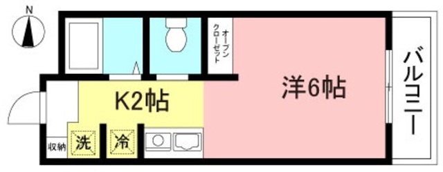 シティーハイツ堀之内の間取り