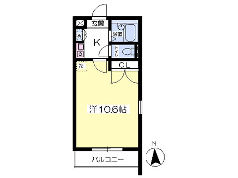 サングリーン基山Ｂの間取り