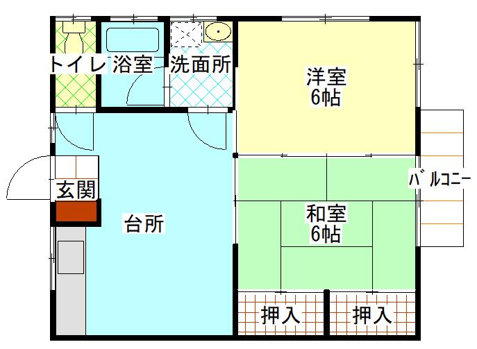 パークサイドハイツの間取り