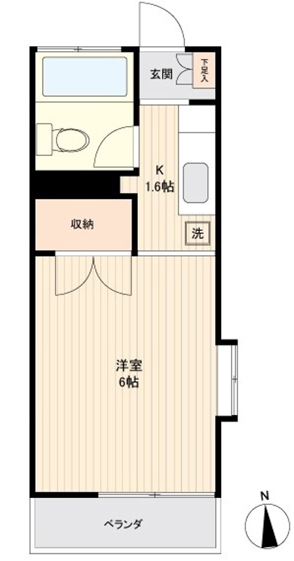 アミティー小手指の間取り