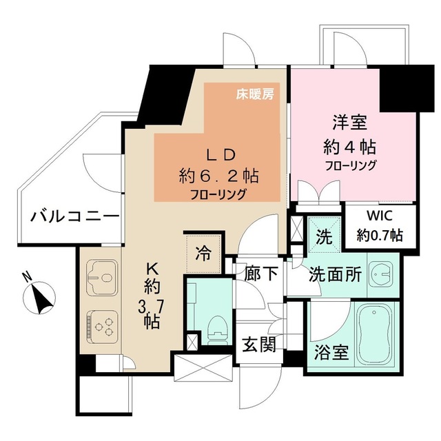 シャリエ御茶ノ水の間取り