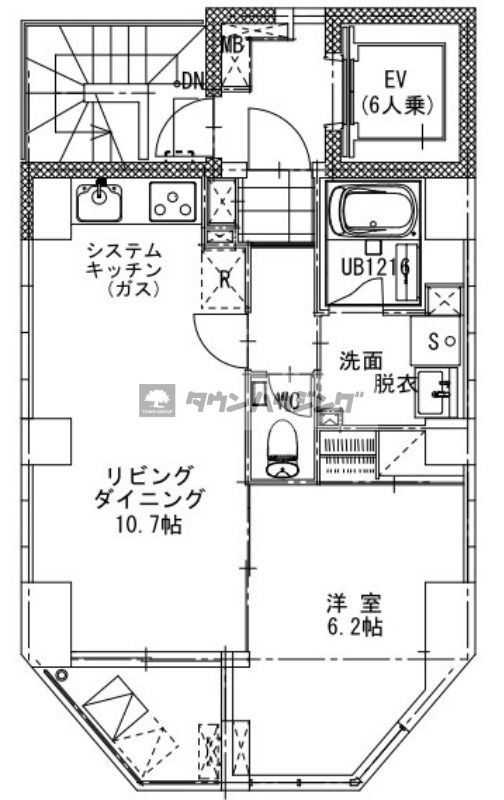 ＬＡＳＰＡＣＩＯ蔵前レジデンスの間取り