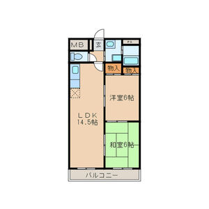 クラスレス八田の間取り