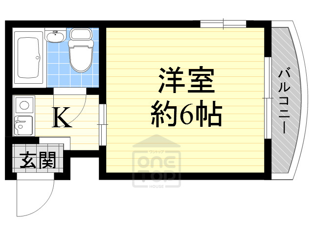 エクセレンス月が丘の間取り