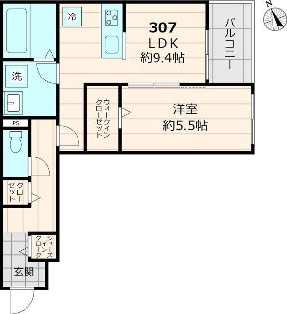 ユアメゾン船堀Ｋの間取り