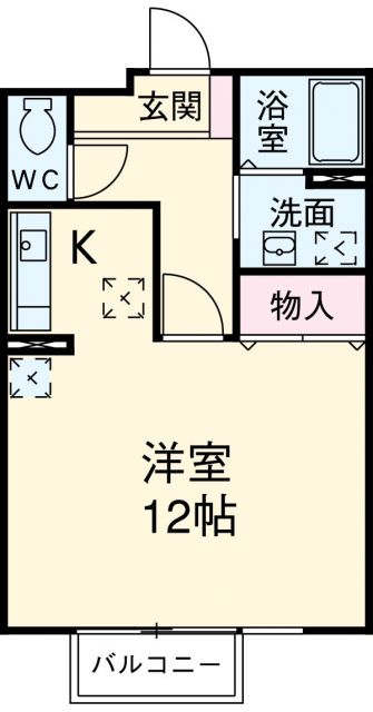 ピースフル和佐田の間取り