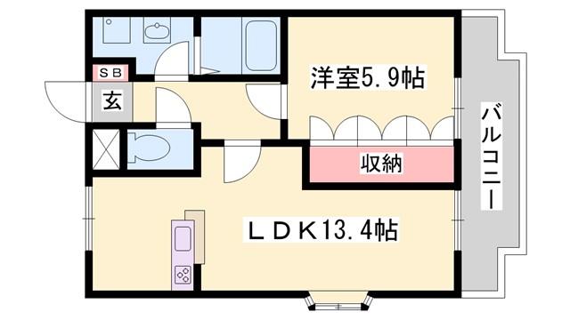 ヴィクトリーステージIIの間取り