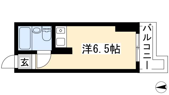 ラフィネ新栄の間取り