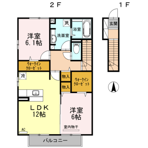 マルガリタの間取り