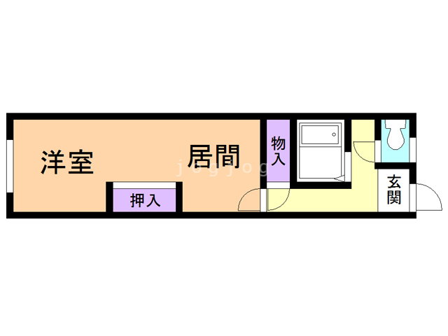 エレガンス高砂の間取り