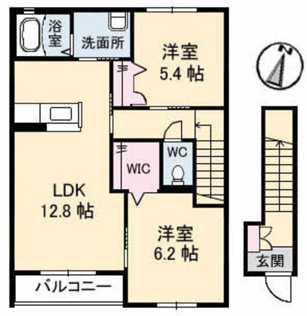 カンフォーレの間取り