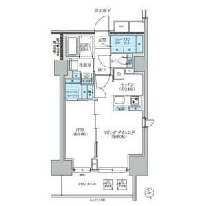 名古屋市千種区池下のマンションの間取り