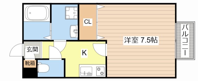 グランモア塩津の間取り