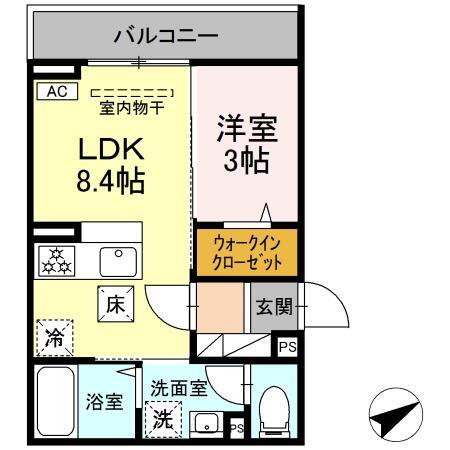 （仮称）Ｄ－ＲＯＯＭ鵠沼花沢町の間取り