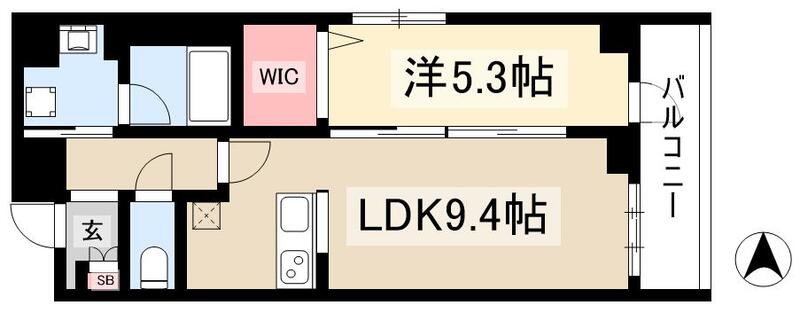 ロイヤルカーサ千種の間取り