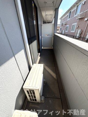 バルコニー　南西向き