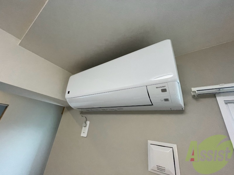 その他設備　エアコンが設置してありますので、寒暖対策もばっちり。