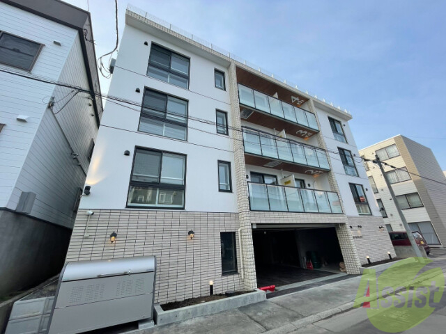 建物外観　札幌市東区本町一条「ＺＡＢＯＢＬＡＮＣ１２」