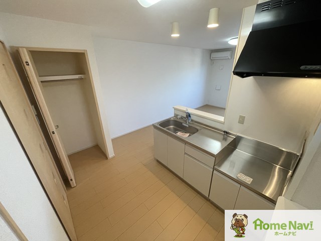 キッチン　浄水器一体型のキッチン