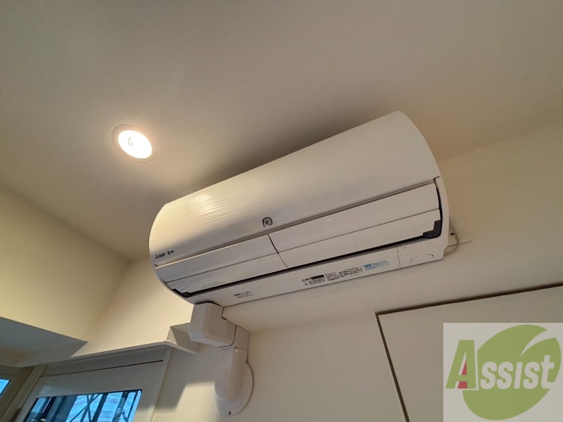 その他設備　エアコンが設置されているので、入居日から利用できます。