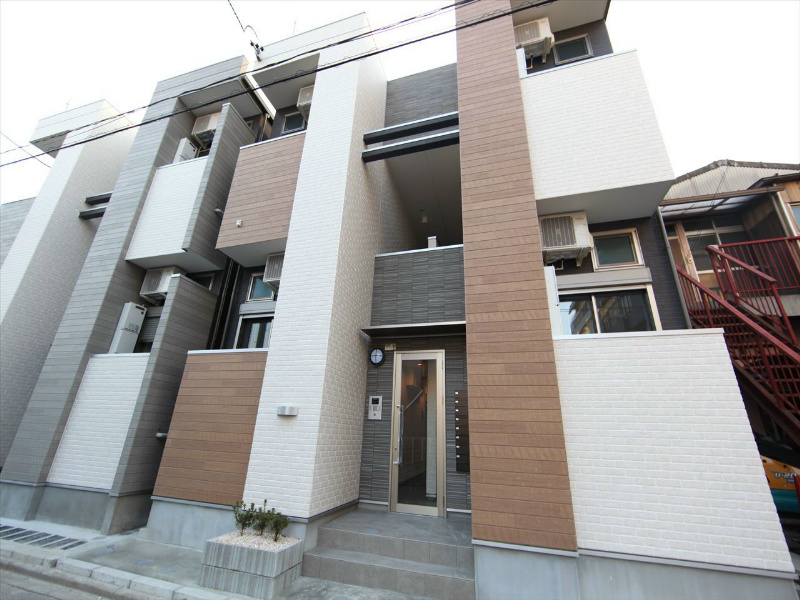 建物外観　外観　オートロック付　デザイナーズ　光インターネット無料