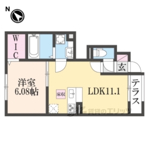 秀豊４号館の間取り