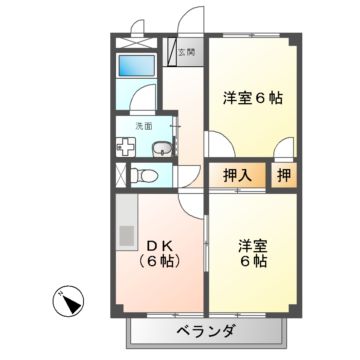 ＳｕｒｐｌｕｓII　プラウダの間取り
