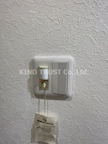 玄関　便利なオートライトです