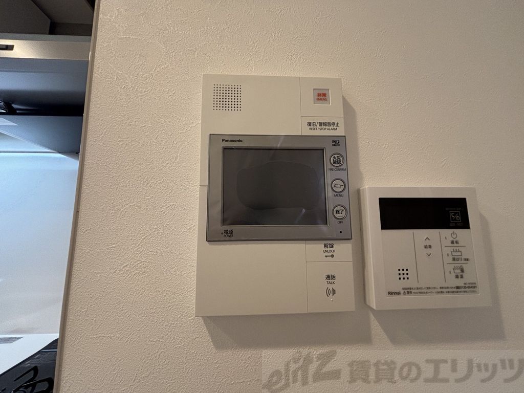 セキュリティ　モニター付きインターホン