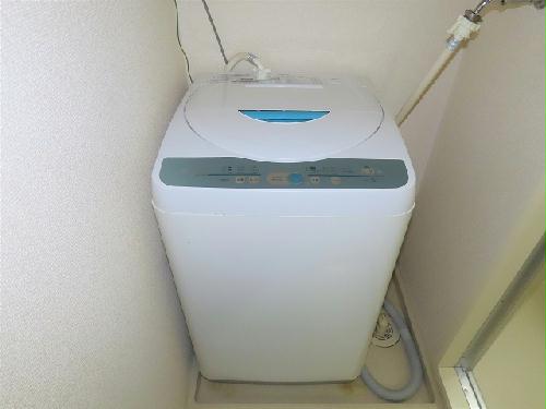 その他設備　洗濯機も付いています