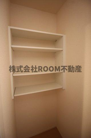 収納　十分な収納スペースがあります