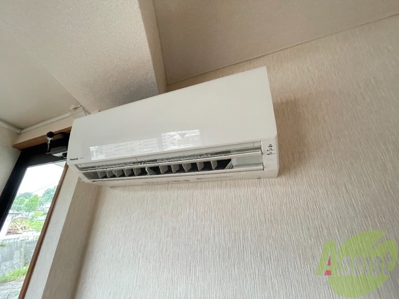 その他設備　エアコンが付いているので夏も冬も快適ですね～