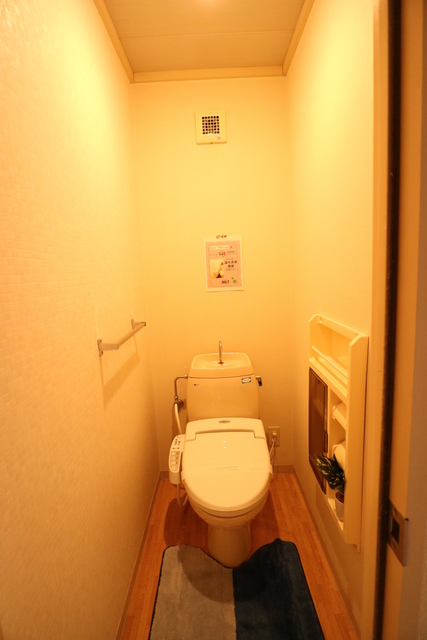 トイレ　備品は付きません