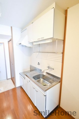 キッチン　ガスコンロ設置可能