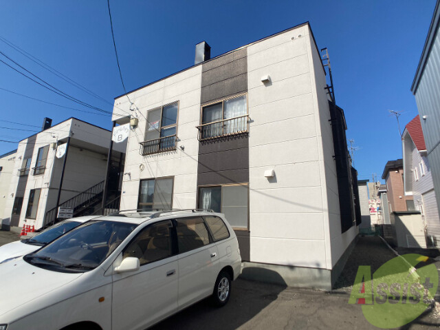 建物外観　札幌市北区新琴似六条「ドリームハイツＢ」