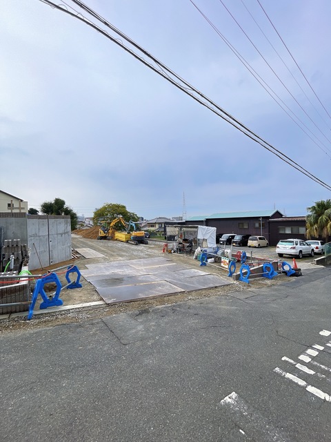 建物外観　外観（建設中）