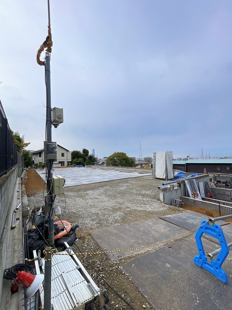 建物外観　外観（建設中）