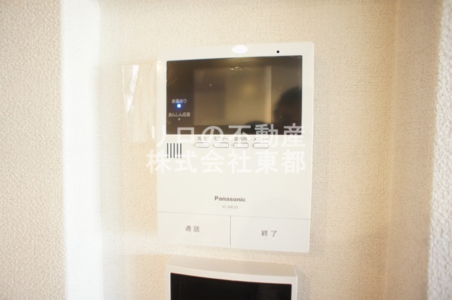 セキュリティ　訪問者が一目で分かるＴＶモニタ付インターホンです！