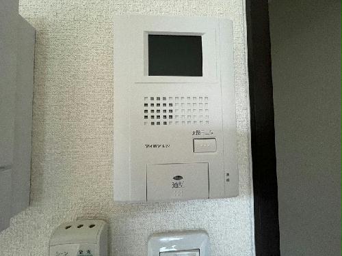 セキュリティ　モニター付きインターホン
