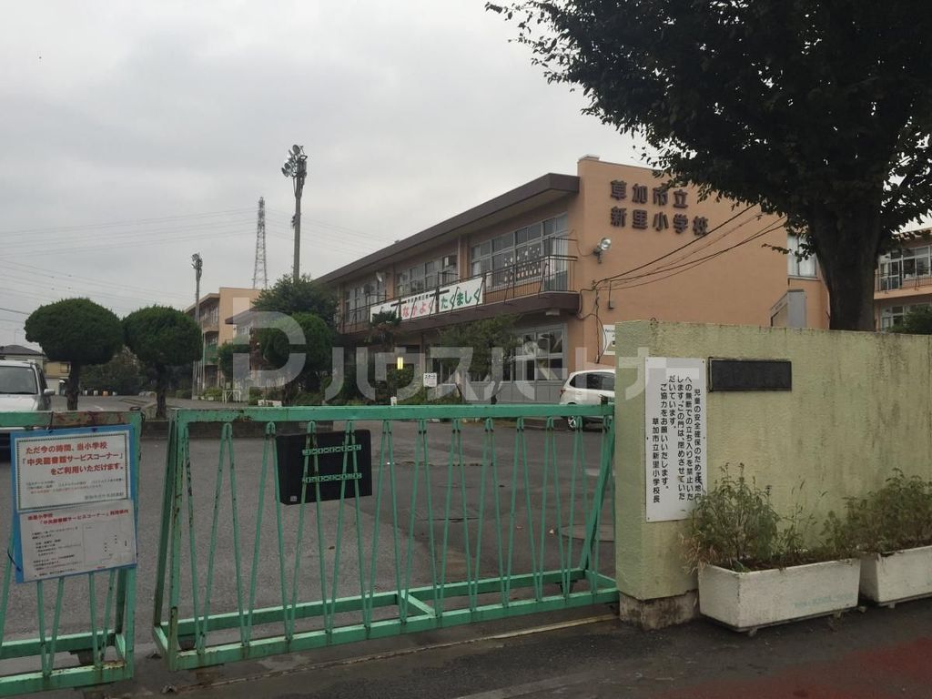 小学校　草加市立新里小学校（小学校）まで1010m