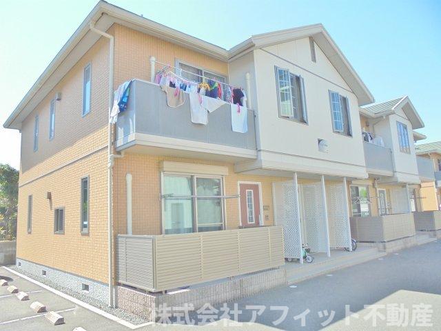 建物外観　クレスト　壱番館・軽量鉄骨造