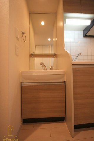 洗面設備　プレサンス堺筋本町フィリア