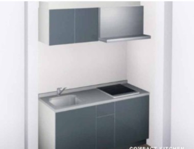 キッチン　完成パース