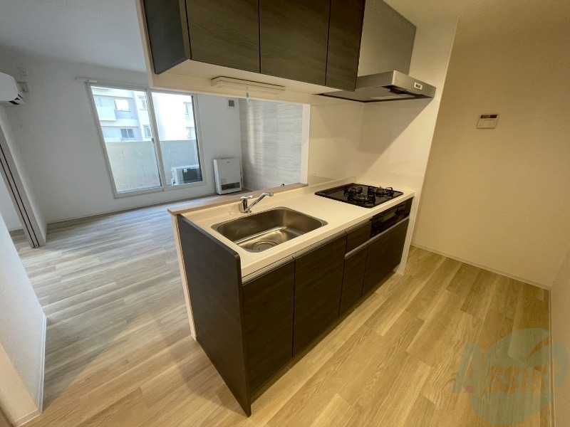 キッチン　システムキッチンなので、すぐお料理に使えます！