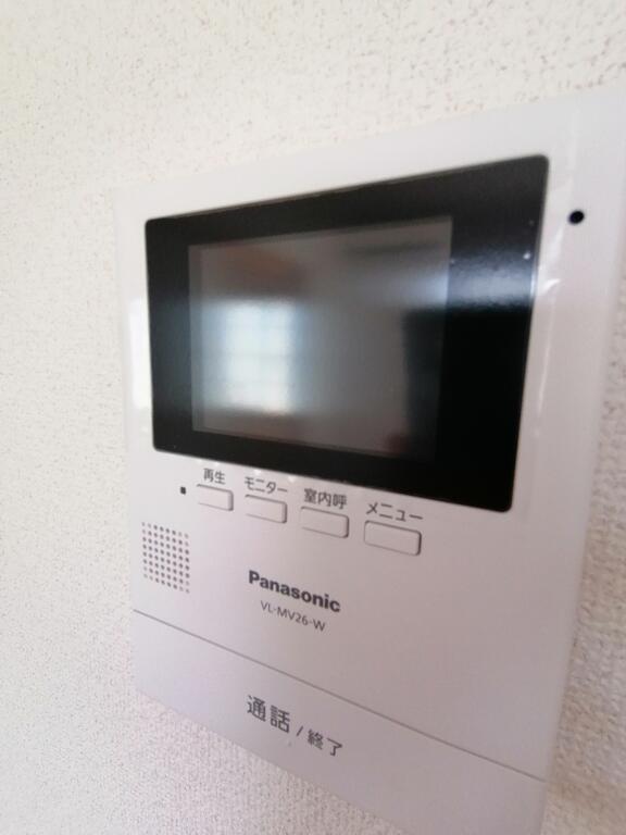 セキュリティ　来訪者の姿が確認できて安心。