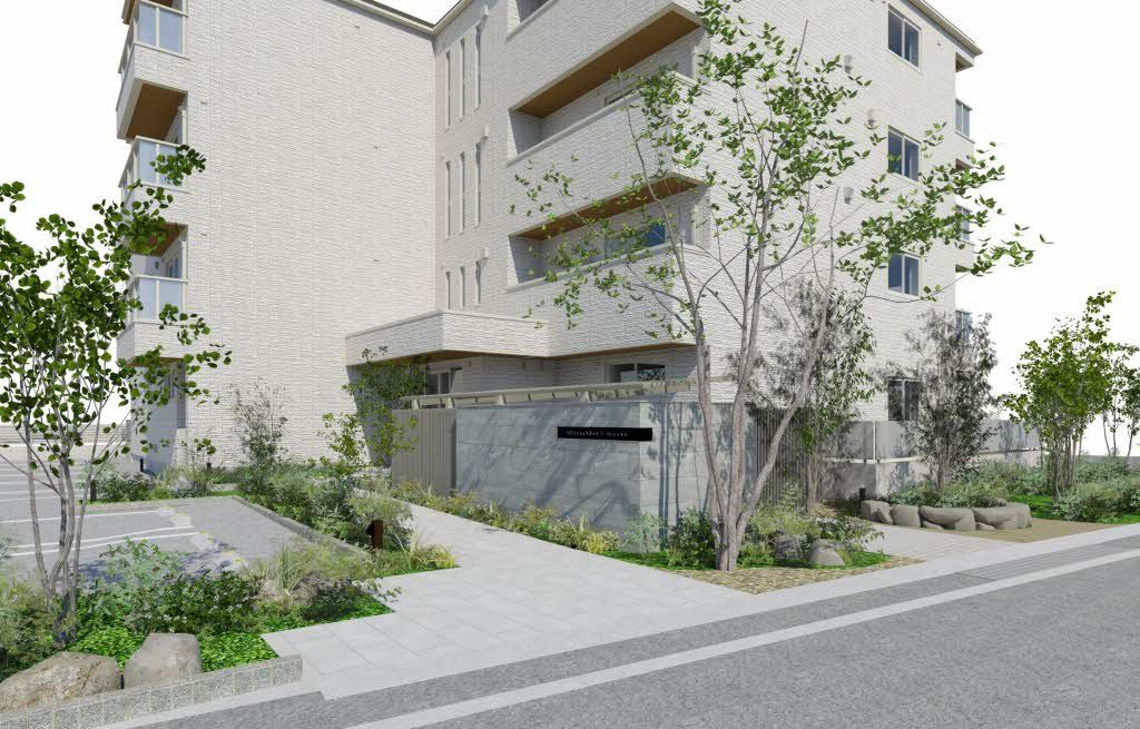 建物外観　完成予想図