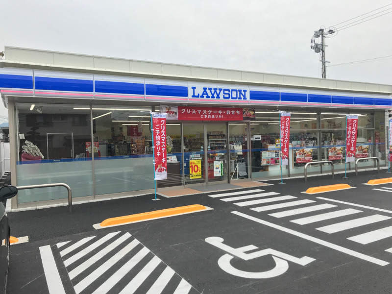 コンビニ　ローソン大分片島店（コンビニ）まで481m
