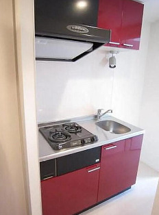 キッチン　モデルルーム家具家電ついていません